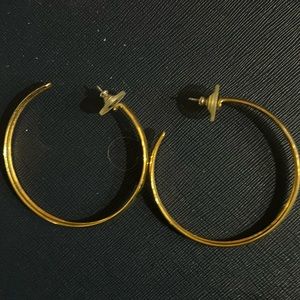Gold Color Hoops